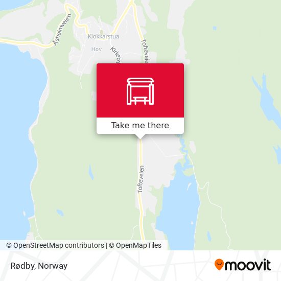 Rødby map