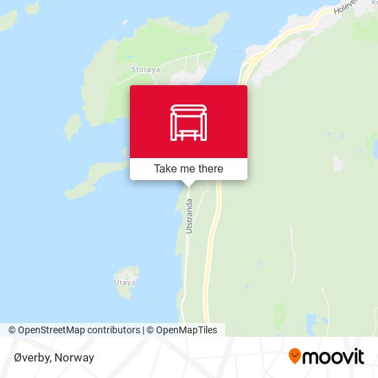 Øverby map