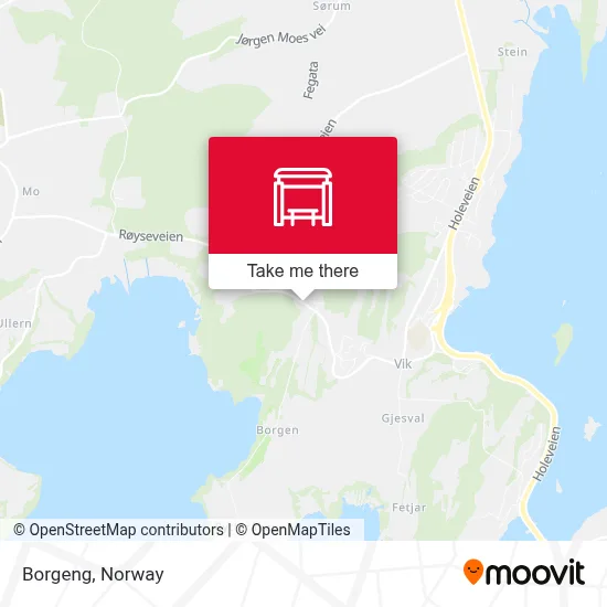 Borgeng map