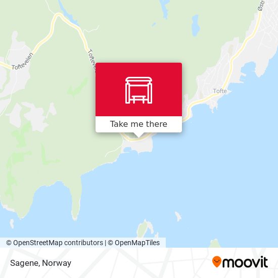 Sagene map