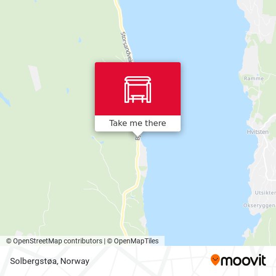 Solbergstøa map