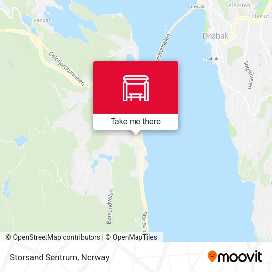 Storsand Sentrum map