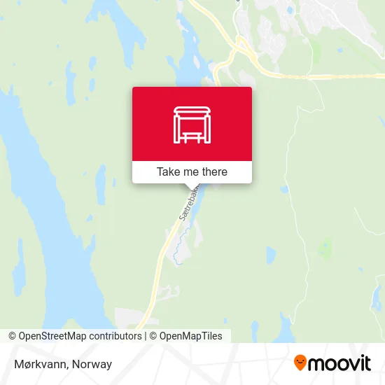 Mørkvann map