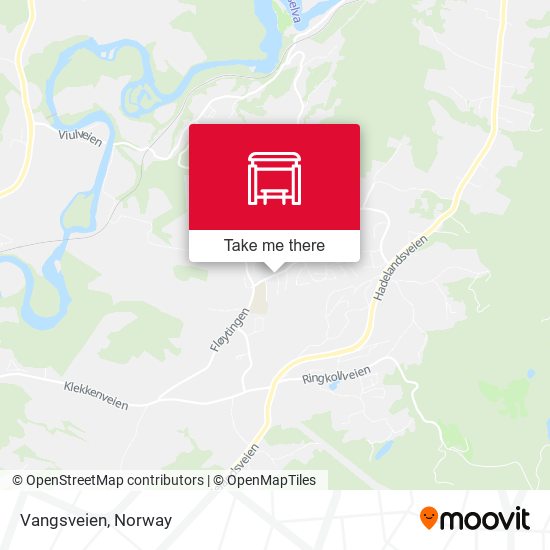 Vangsveien map