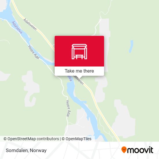 Somdalen map