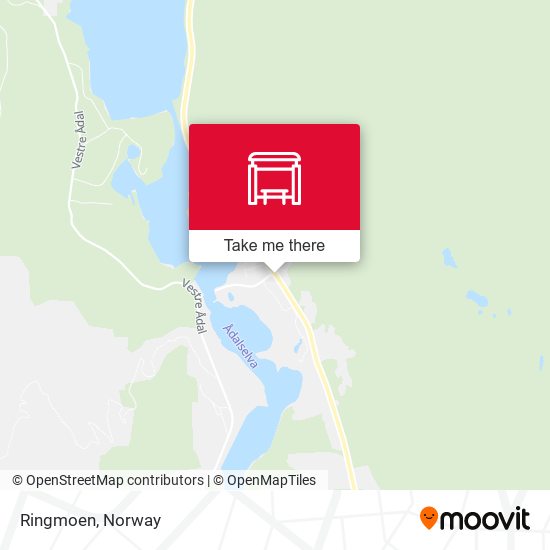 Ringmoen map