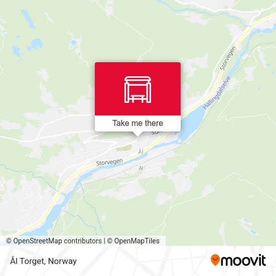 Ål Torget map