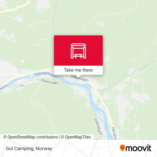 Gol Camping map