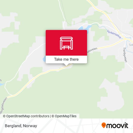 Bergland map