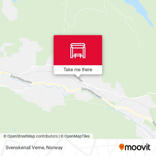 Svenskerud Veme map