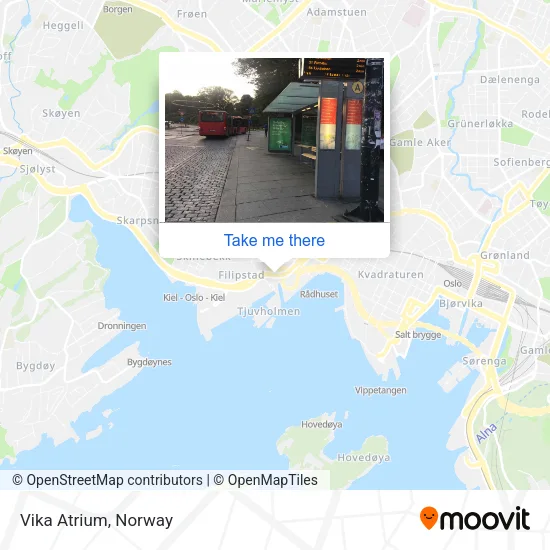 Vika Atrium map