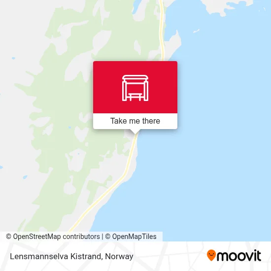 Lensmannselva Kistrand map