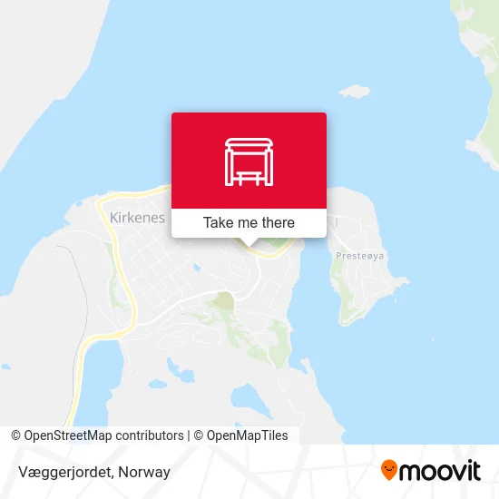 Væggerjordet map