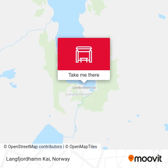 Langfjordhamn Kai map