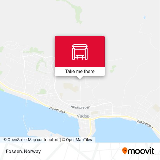 Fossen map