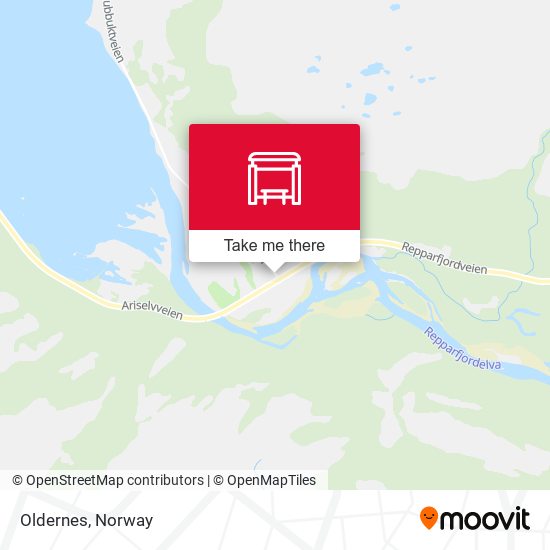 Oldernes map