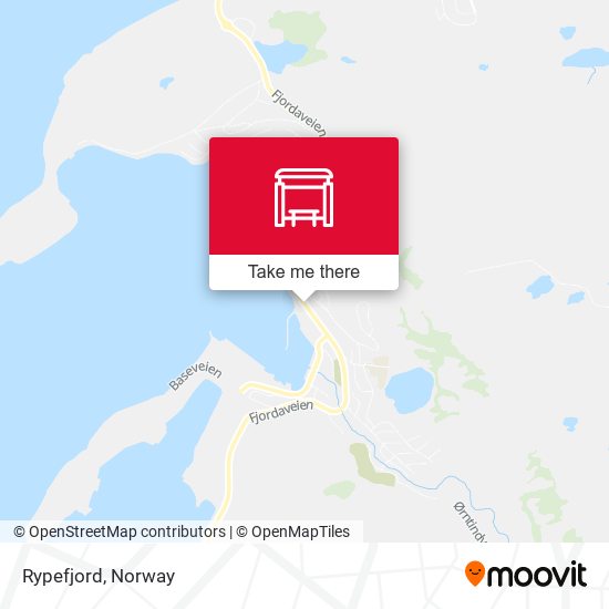 Rypefjord map