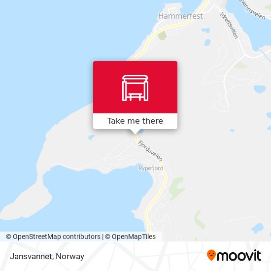 Jansvannet map