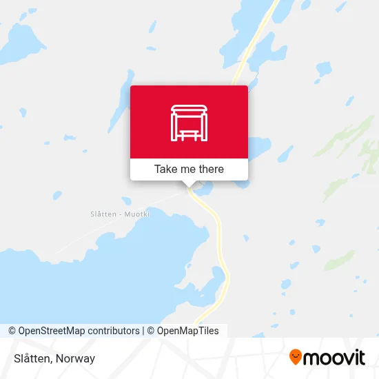 Slåtten map