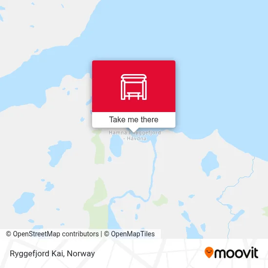 Ryggefjord Kai map