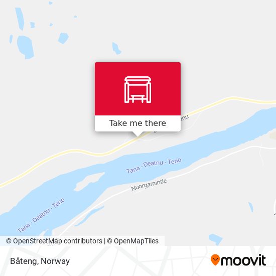 Båteng map