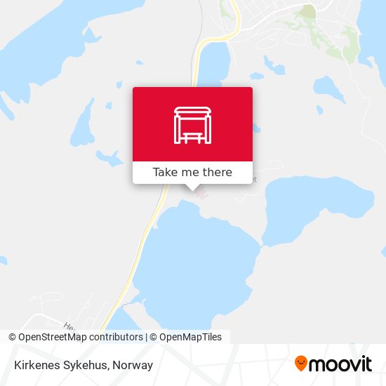 Kirkenes Sykehus map