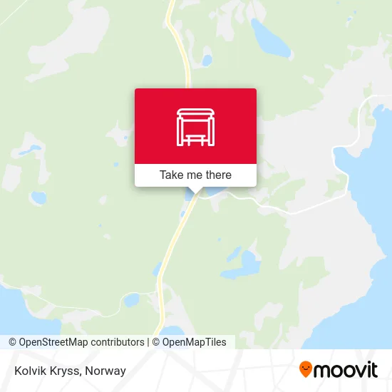 Kolvik Kryss map