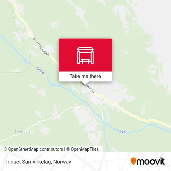 Innset Samvirkelag map