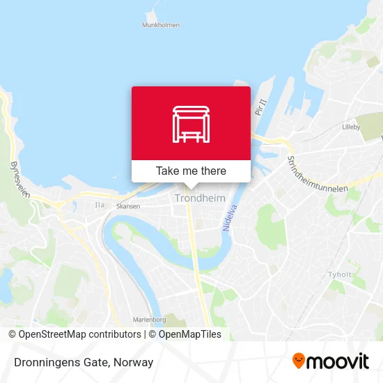 Dronningens Gate map