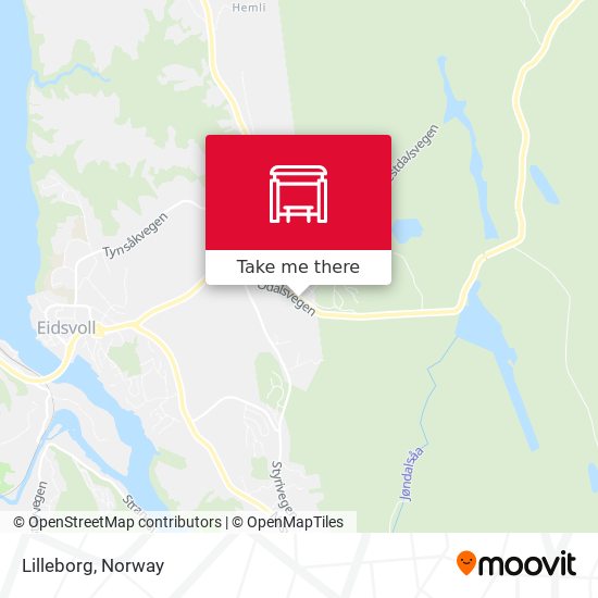 Lilleborg map