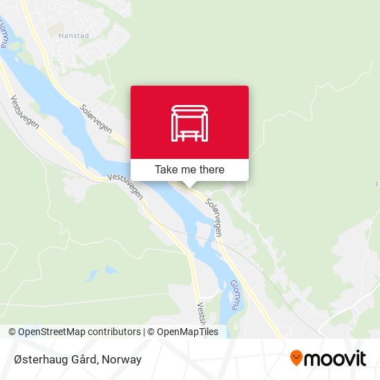 Østerhaug Gård map