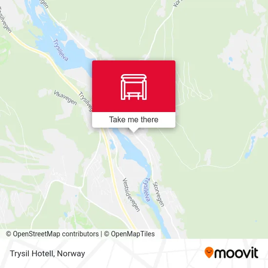 Trysil Hotell map