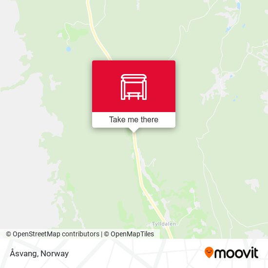 Åsvang map