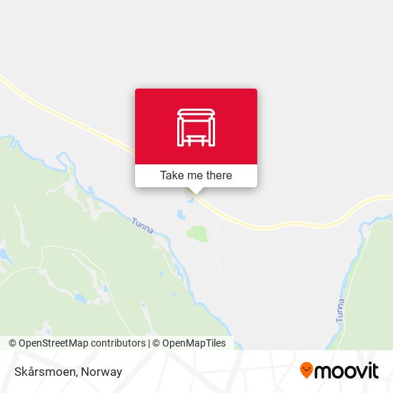 Skårsmoen map