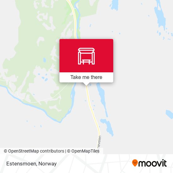 Estensmoen map