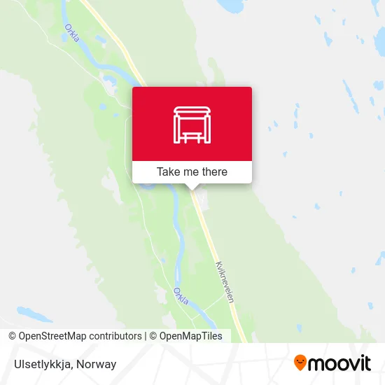Ulsetlykkja map