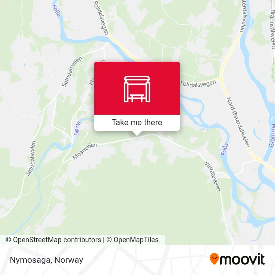 Nymosaga map
