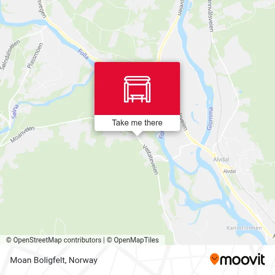 Moan Boligfelt map