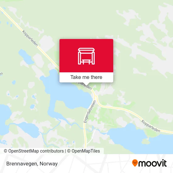 Brennavegen map
