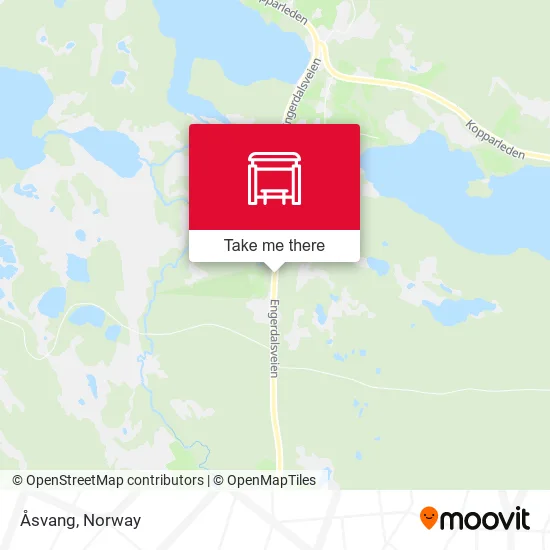 Åsvang map
