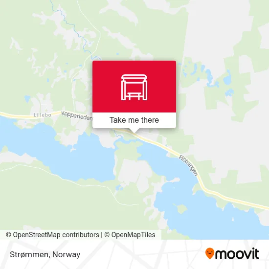Strømmen map