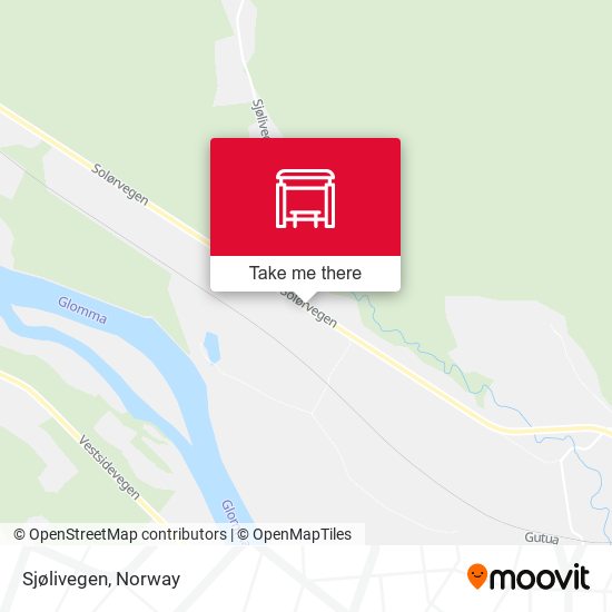 Sjølivegen map