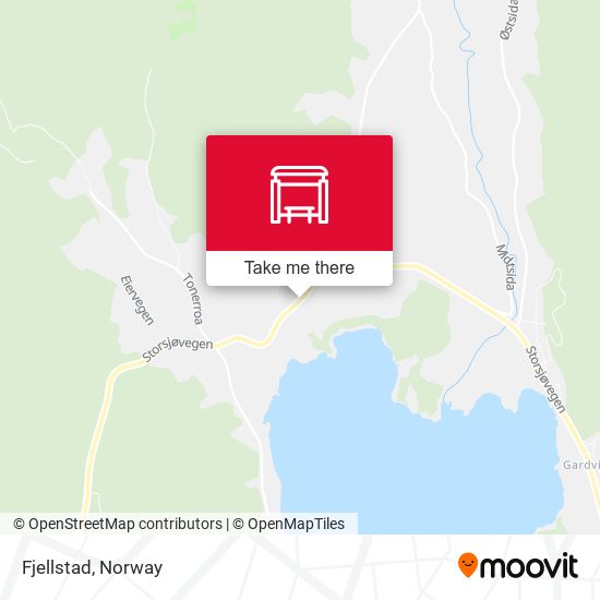 Fjellstad map