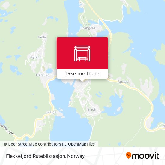 Flekkefjord Rutebilstasjon map