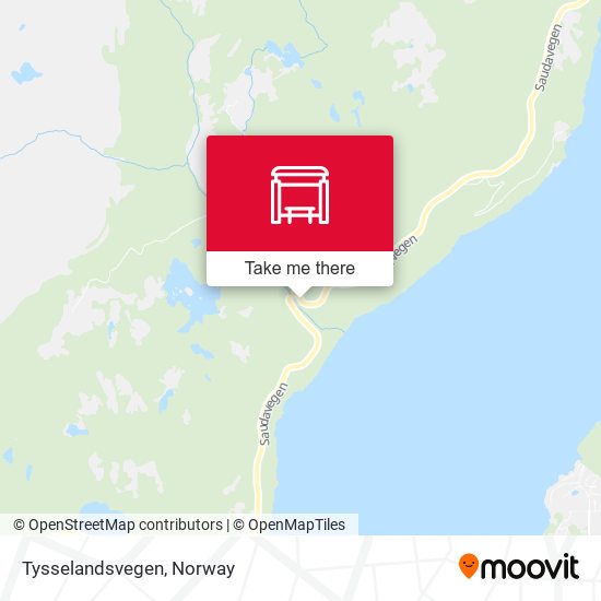 Tysselandsvegen map