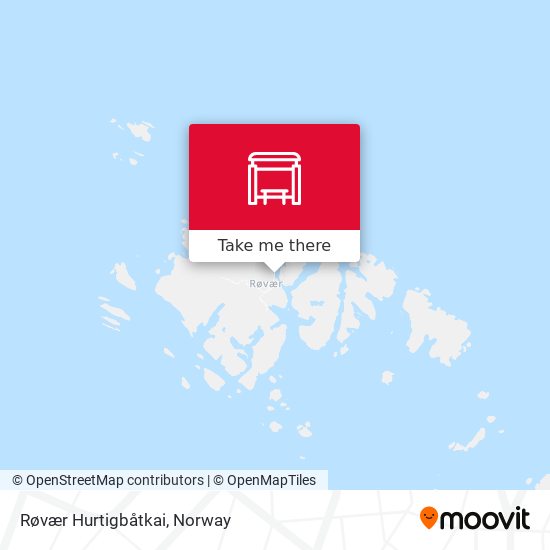 Røvær Hurtigbåtkai map