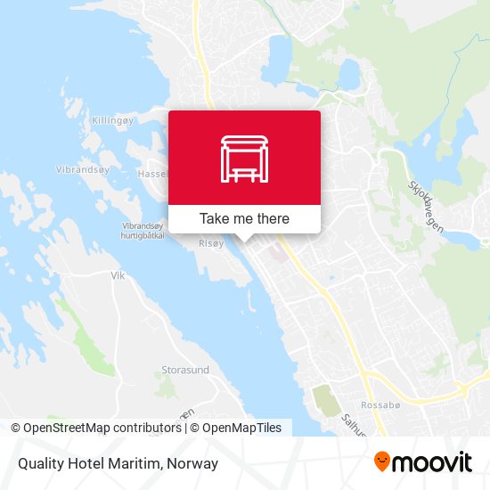 Quality Hotel Maritim map
