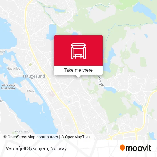 Vardafjell Sykehjem map