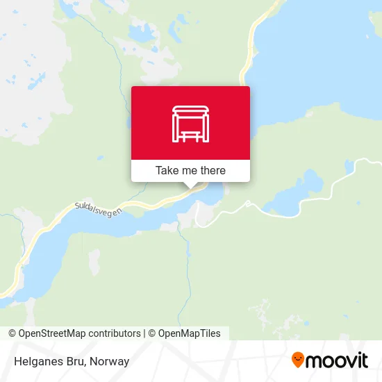 Helganes Bru map