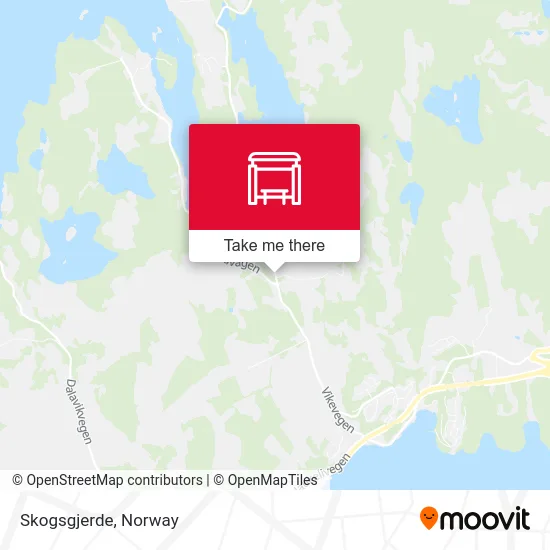 Skogsgjerde map